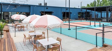 Rally pickleball - With eight pickleball courts, two cocktail bars, a globally inspired menu, specialty coffee program, and a whole lot of room to lounge, Rally is reshaping recreation and democratizing the country club experience for the next generation of activity-seekers. Get to know Meg & Barrett with these snappy six questions.